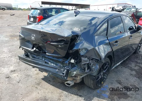 2025 Honda Civic Sport z USA, uszkodzony, nr VIN 2HGFE2F56SH552239